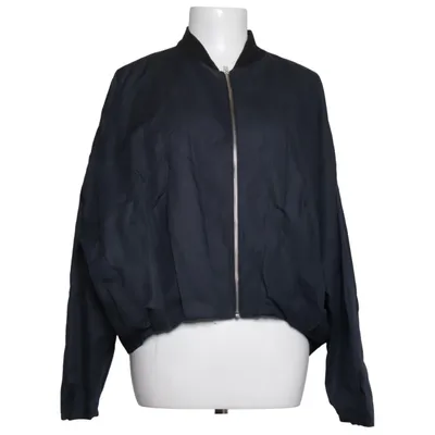 Bomber jacket (Blue) from Drykorn Acetate, Cotton