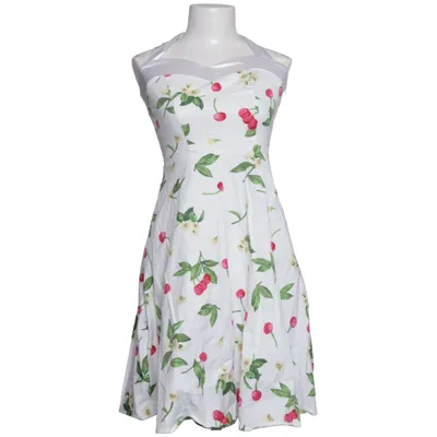 Jurk (Wit, Rood, Groen) van Dress Tells Katoen, Elastaan