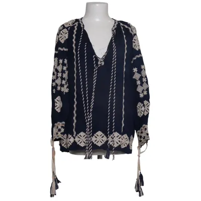 Blouse (Blauw, Beige) van Etoile Du Monde Viscose