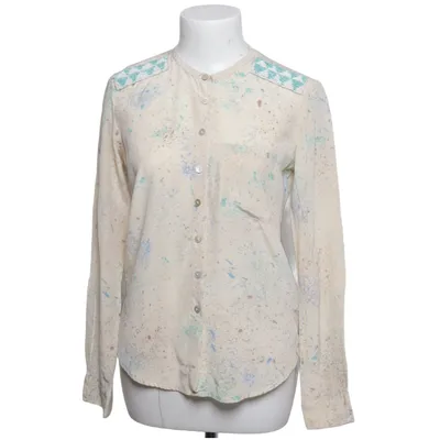 Blouse (Beige, Multicolored) from Maison Scotch Silk
