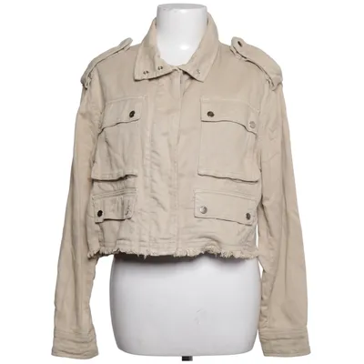 Safarijacke (Beige) von Bershka Baumwolle, Lyocell