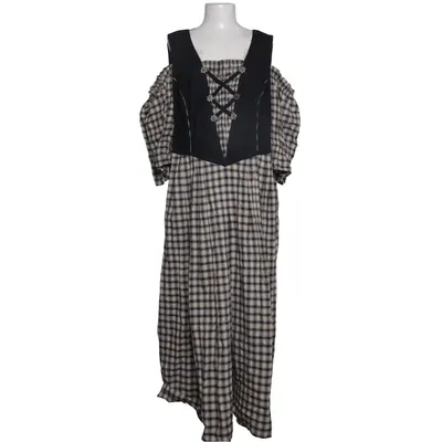 Dirndl (Sort, Beige) fra Meico Bomuld