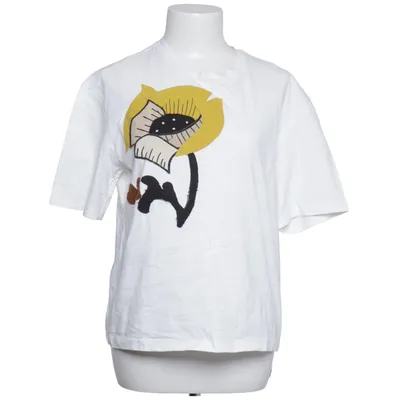 T-shirt (White, Multicolored) from ALYSI Cotton, Polyester, Viscose