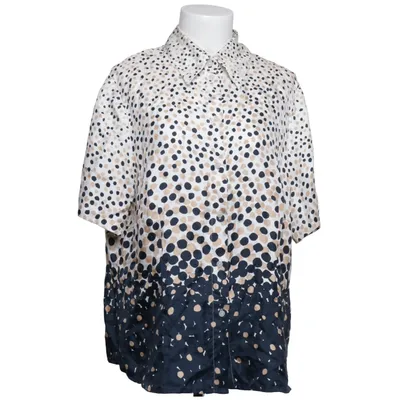 Blus (Vit, Blå, Beige) från Peter Hahn Silke