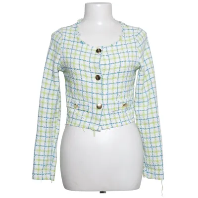 Blazer (White, Green, Blue) from Alcott Acrylic, Cotton, Polyamide, Polyester