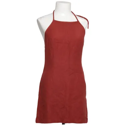 Halterneckklänning (Brun, Röd) från HundHund Linne, Viskos