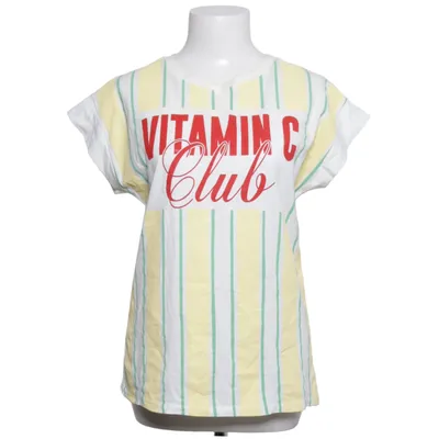 T-shirt (Vit, Gul, Grön) från OOTD Bomull