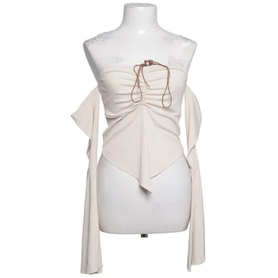 Crop top (Beige) från Romwe Polyester