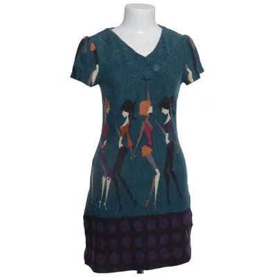Dress (Blue, Multicolored) from Lavand Acrylic, Polyamide