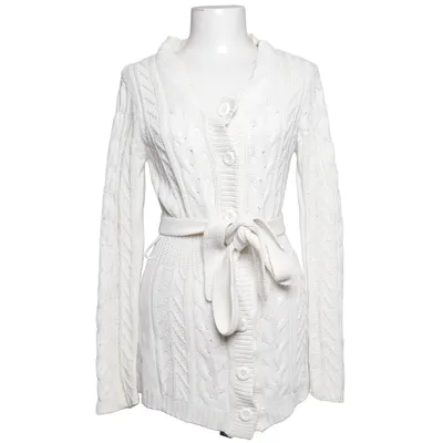 Cardigan (Wit) van Zero Base Acryl, Katoen