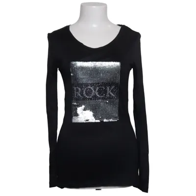 Langarmshirt (Schwarz, Silber) von Soyaconcept Viskose