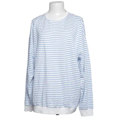 Collegetröja (Blå, Vit) från Mudo Collection Bomull, Polyester, Viskos