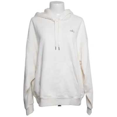 Hoodie (White) from Alo Yoga Cotton, Polyester