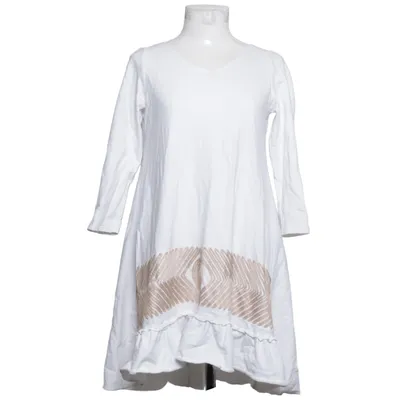 Dress (White, Beige) from By o la la..!