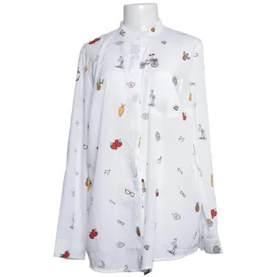 Bluse (Weiß, Mehrfarbig) von Rainbow Polyester