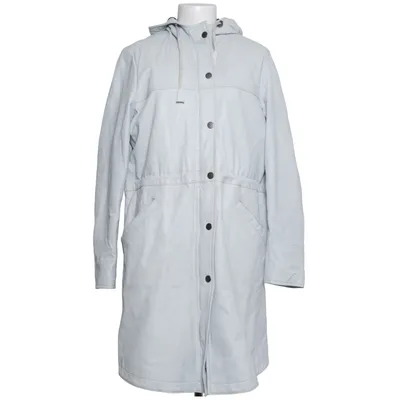 Parka (Gray) from Transmission Leather, Polyester