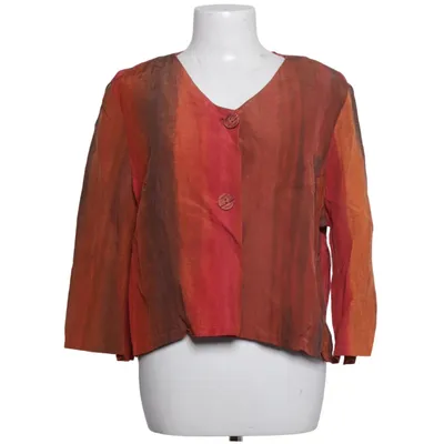 Jakke (Brun, Orange, Flerfarvet) fra Ella Linned, Viscose