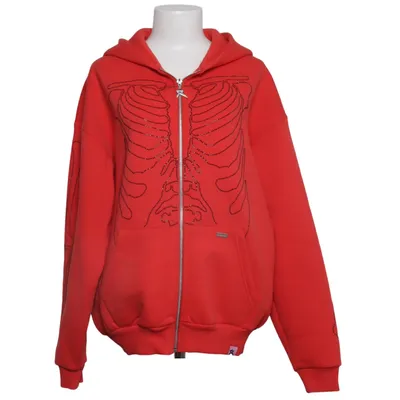 Kapuzenpullover (Rot) von Review Baumwolle, Polyester