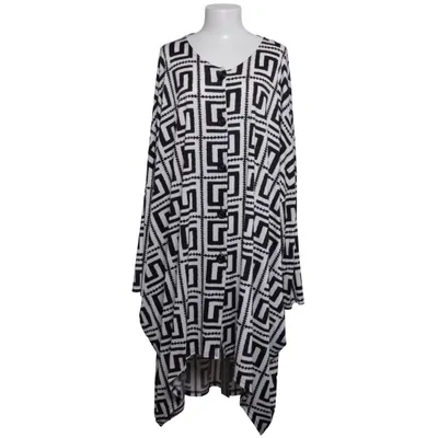 Tunique (Noir, Blanc) de AKH Fashion Viscose