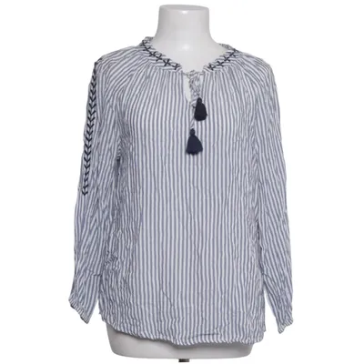 Blouse (Blue, White) from New York & Company Viscose