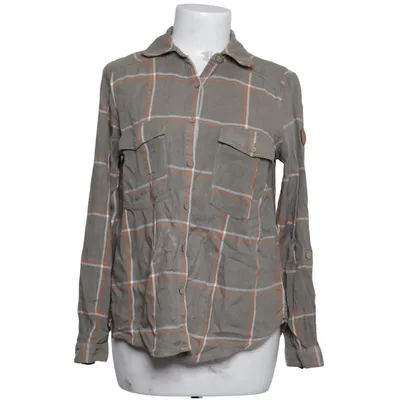 Flannel shirt (Green, White, Orange) from Ernsting's Family Viscose