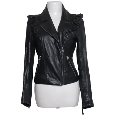 Bikerjacka (Svart) från Just Female Skinn, Polyester