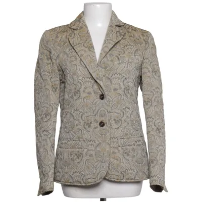 Blazer (Beige, Vert, Or) de Micki Coton, Laine