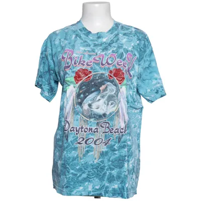 T-shirt (Blå, Flerfärgad) från Gildan Activewear Bomull