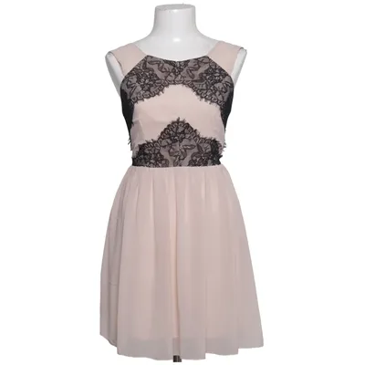 Cocktailklänning (Beige, Svart) från ASOS Petite Nylon, Polyester