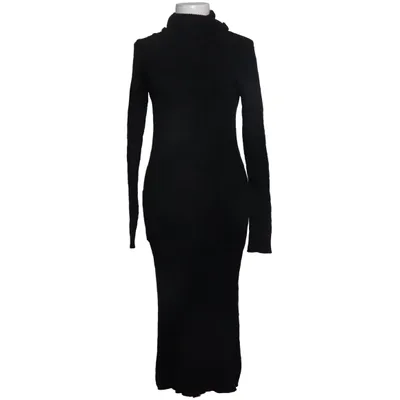Turtleneck dress (Black) from Melody Nylon, Viscose