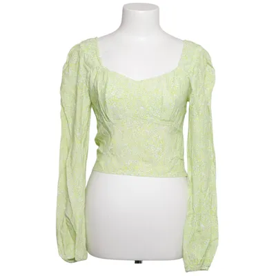 Crop top (PUFF SLEEVE TOP LS) from Distrikt Nørrebro Viscose