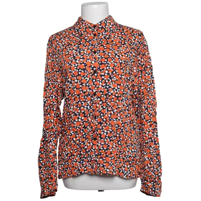 Blouse (Zwart, Oranje, Wit) van Another Label Viscose