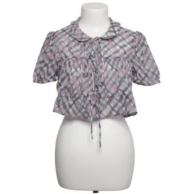 Bluse (Pink, Grå, Hvid) fra Monki Polyester