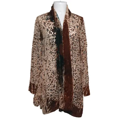 Jacke (Braun, Beige) von The Kooples Polyamid, Viskose