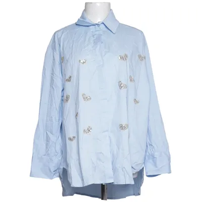 Shirt (Blue) from Zeta Otto Cotton