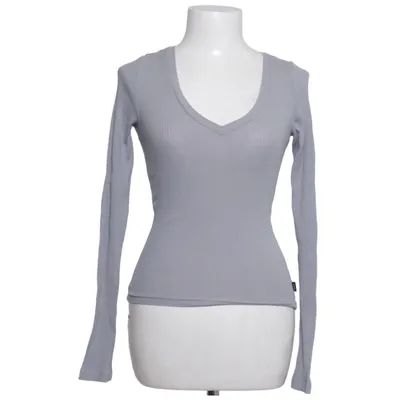 Langærmet t-shirt (Grå) fra Dr. Denim Bomuld, Elastan