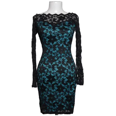 Jurk (Zwart, Turquoise) van Lipsy London