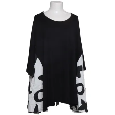 Top (Zwart, Wit) van AKH Fashion Katoen, Elastaan, Viscose