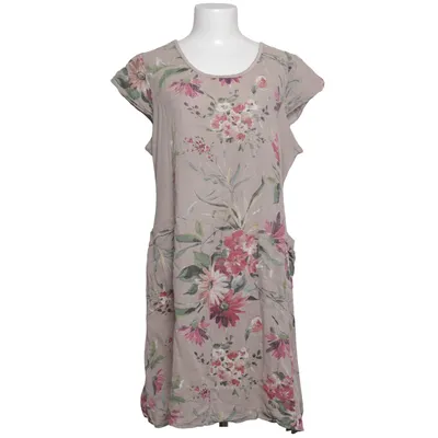 Dress (Beige, Multicolored) from Moda & Moda Cotton, Elastane