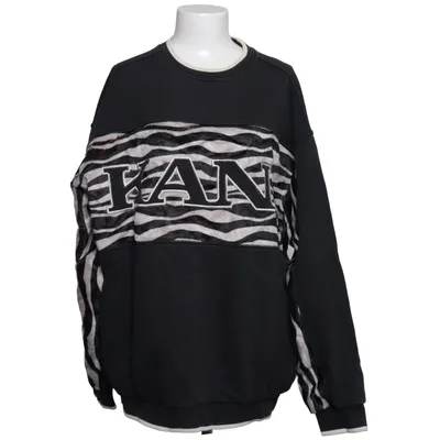 Sweatshirt (Black, Beige) from Kani Cotton, Polyester
