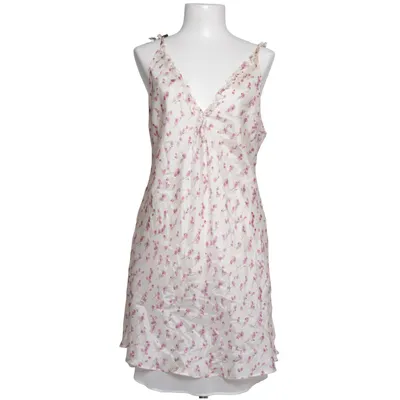 Chemise longue (Blanc, Rose) de Darjeeling Polyester, Soie