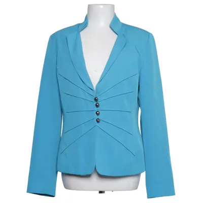 Blazer (Blauw) van Patrizia Dini Elastaan, Polyester