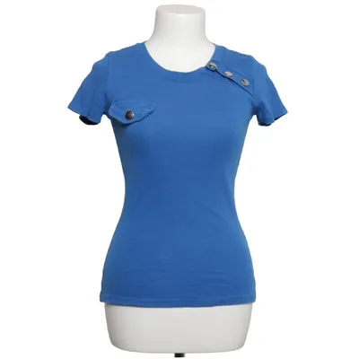 Korte mouwen shirt (Blauw) van Just Me