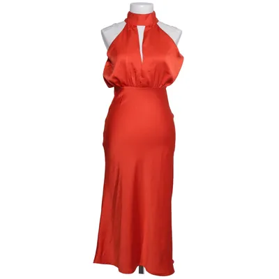Halterneck dress (Red) from INDEFEIR Polyester