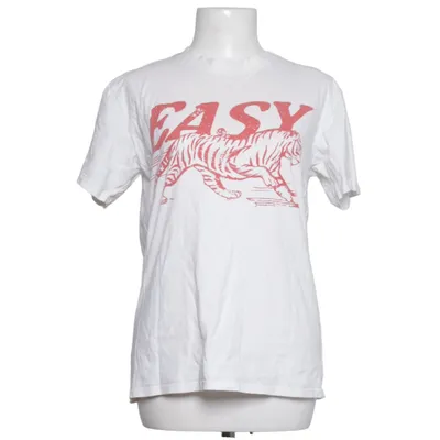 T-shirt (Wit, Rood) van Comfort Colors Katoen
