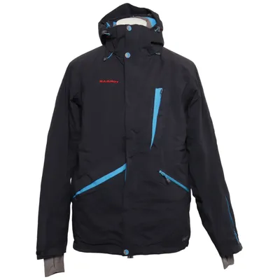 Skidjacka (Svart, Blå) från Mammut Elastan, Polyamid, Polyester, Polyuretan