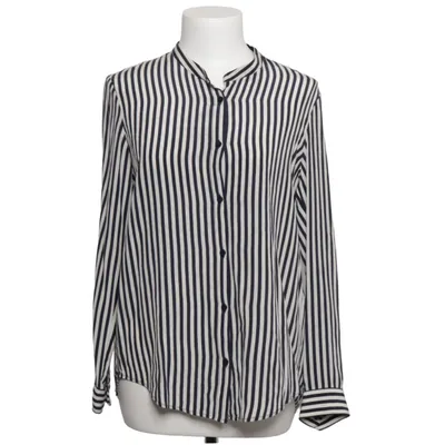 Skjorta (Vit, Svart) från The Kooples Skinn, Polyester, Silke