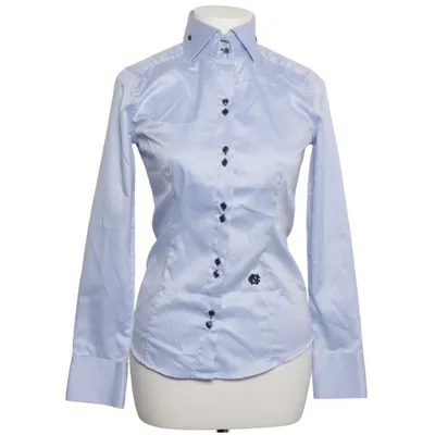 Skjorta (Blå) från Naracamicie Bomull, Elastan