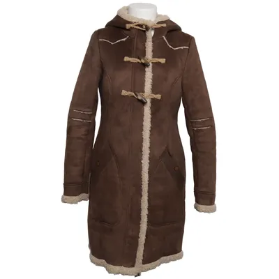 Dufflecoat (Brun, Beige) fra Dreimaster Akryl, Polyester