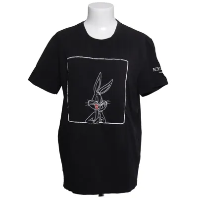 T-shirt (Sort) fra Iceberg Bomuld, Elastan